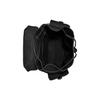 Coach Hudson 30 Solid Color Flap Drawstring Closure Internal Zipper Pocket Natural Grain Leather Backpack Men backpack Black CB837-QBBK