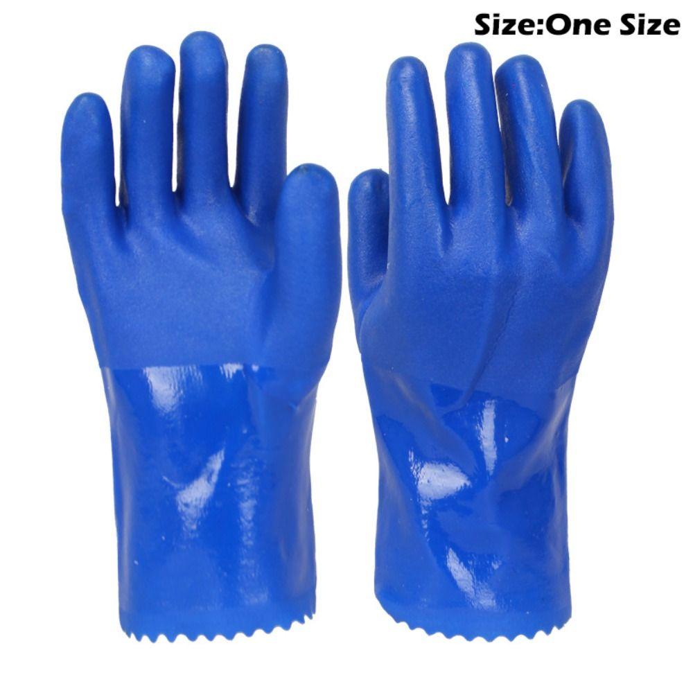 Wear-resistant Industrial Gloves PVC Work Gloves Durable Labor Protection Gloves