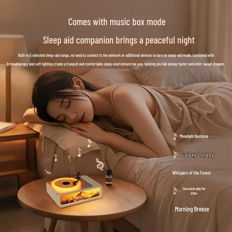 Lenovo YN Series Bluetooth Speaker with Aroma Diffuser & Ambient Light (CN version)