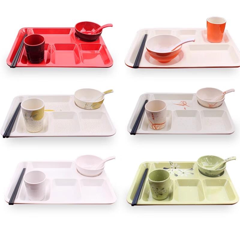 Melamine Segmented Canteen Tray
