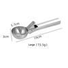 Stainless Steel Ice Cream Scoops, Ice Cream Scoops, Watermelon Baller, Non-Stick Fruit Dessert Spoon, Kitchen Tools