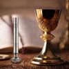 Pocket Holy Water Sprinkler With Leather Case, Religious Pocket Aspergillum Tool Holy Water Container Dispenser Travel Sprinkler