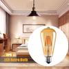 LED Bulb, Retro Bulbs Antique Bulb Lamp 4W 2300K E27 3 Pack
