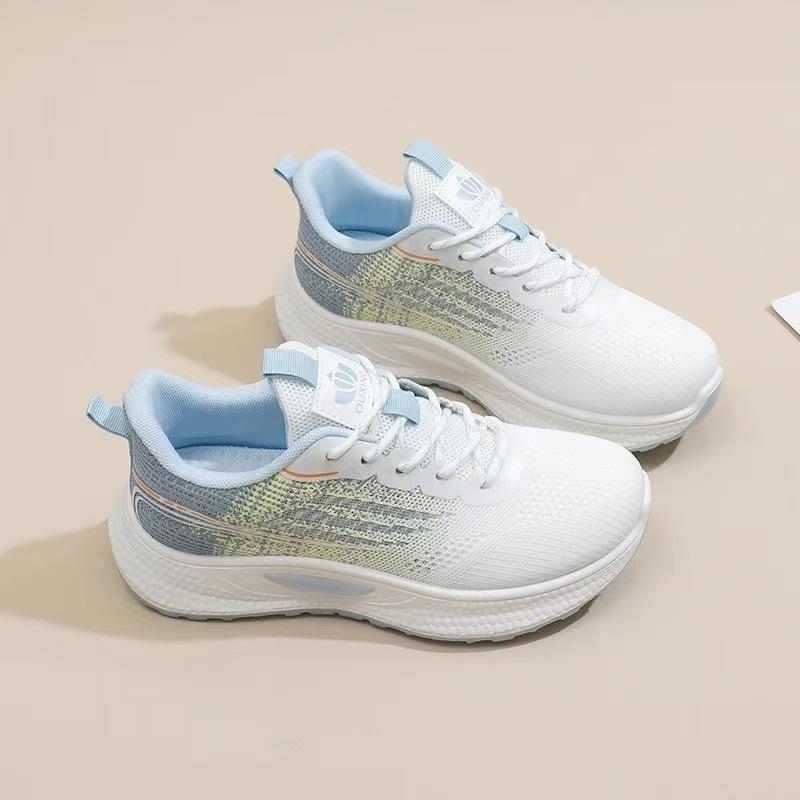 Летняя женская обувь из сетки, спортивная обувь для бега, женская универсальная модная трендовая обувь