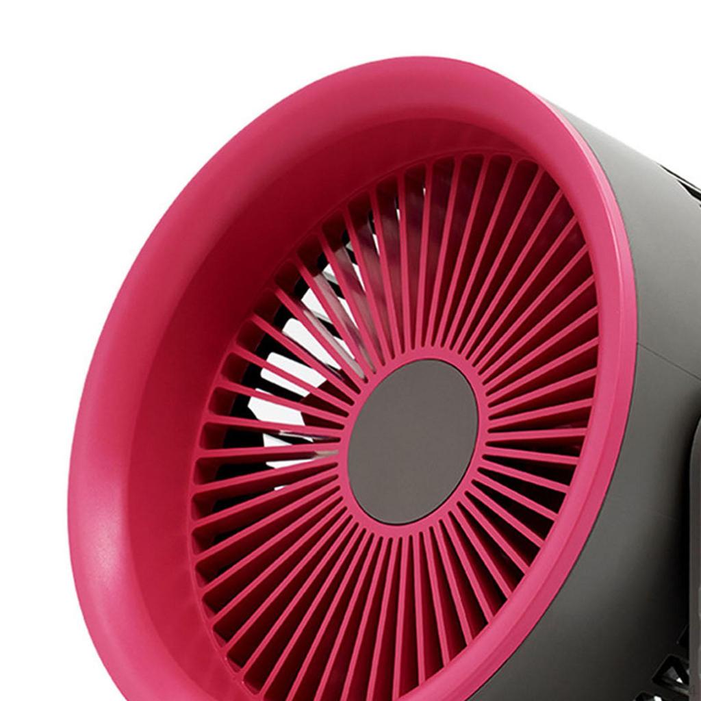 Компактный вентилятор с регулируемым углом наклона и несколькими скоростями для использования в домашнем офисе