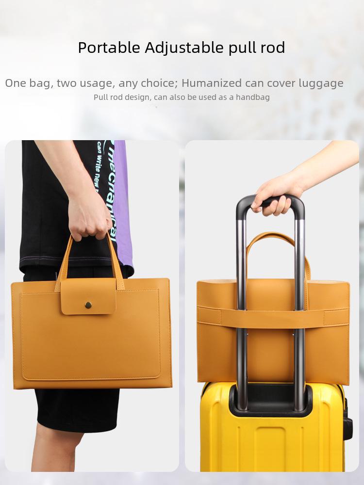 «Сумка для 14-дюймового ноутбука и iPad для Apple, Lenovo, Huawei»: Стильный портфель"