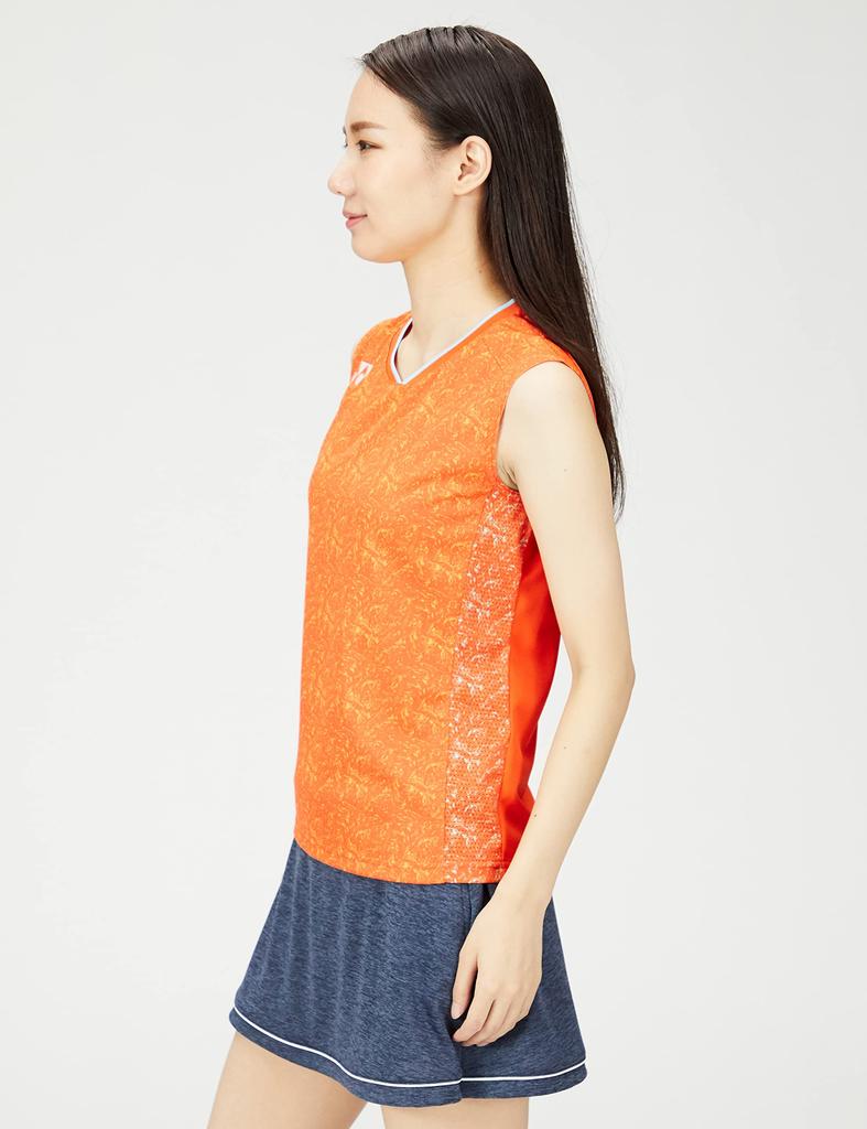 Рубашка без рукавов Game Shirt Orange S [Yonex] (безрукавный) Женский (005)