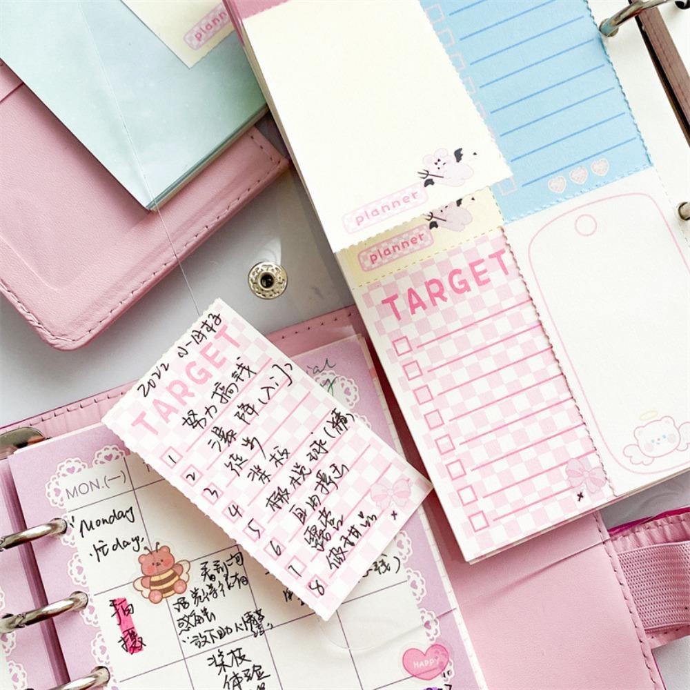 45 Sheets Inner Refill Spiral Binder Paper Heart Notebook Index Inside Page  Kids Student Gifts