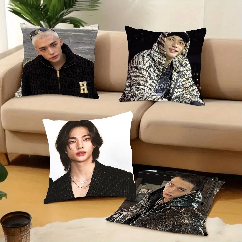 H-Горячий KPOP Идол H-Хёнджин Наволочка Домашний Декор Плед для Дивана Кровати Автомобиля Декор Комнаты Идея Подарка