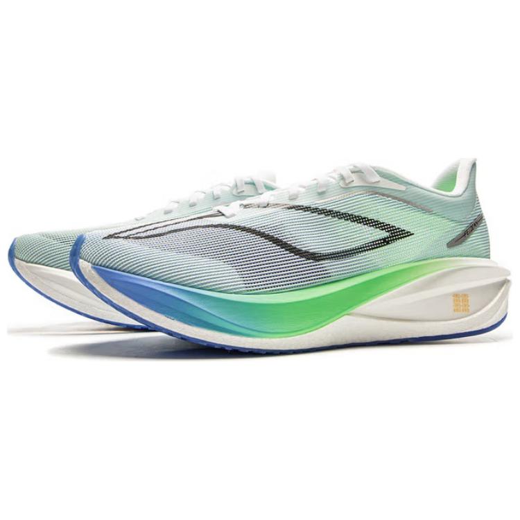 Мужские беговые кроссовки Li Ning Feidian 5 Challenger, низкие, стандартные, цвет Белый/Пустой Синий, ARMV001-8