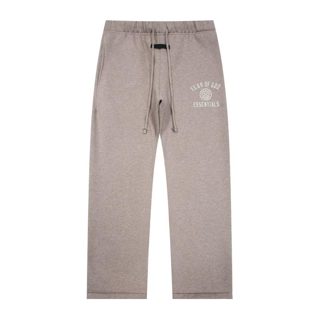 ESSENTIALS Унисекс Модные Спортивные Штаны с Принтом Букв - Свободные Повседневные Уличные Длинные Брюки