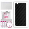 apgo Protective Skin Sticker for the Back Compatible with Apple iPhone 6s, Wrap Film, Foil, Vinyl - Pattern Carbon Black