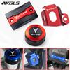 Front and Rear Brake Fluid Reservoir Caps and Rear Brake Reservoir Cover Accessories For Yamaha MT09 Mt-09 MT 09 SP