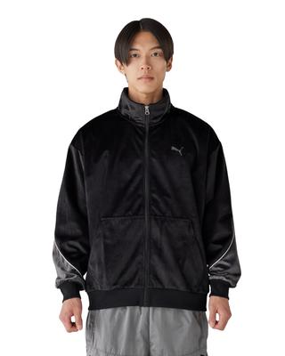 HERITAGE Велюровая спортивная куртка 69013401_CORE Jacket_PUMA Black_M