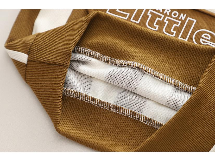 Модный детский спортивный костюм-двойка для весны и осени 2023 - Стильная спортивная одежда для детей