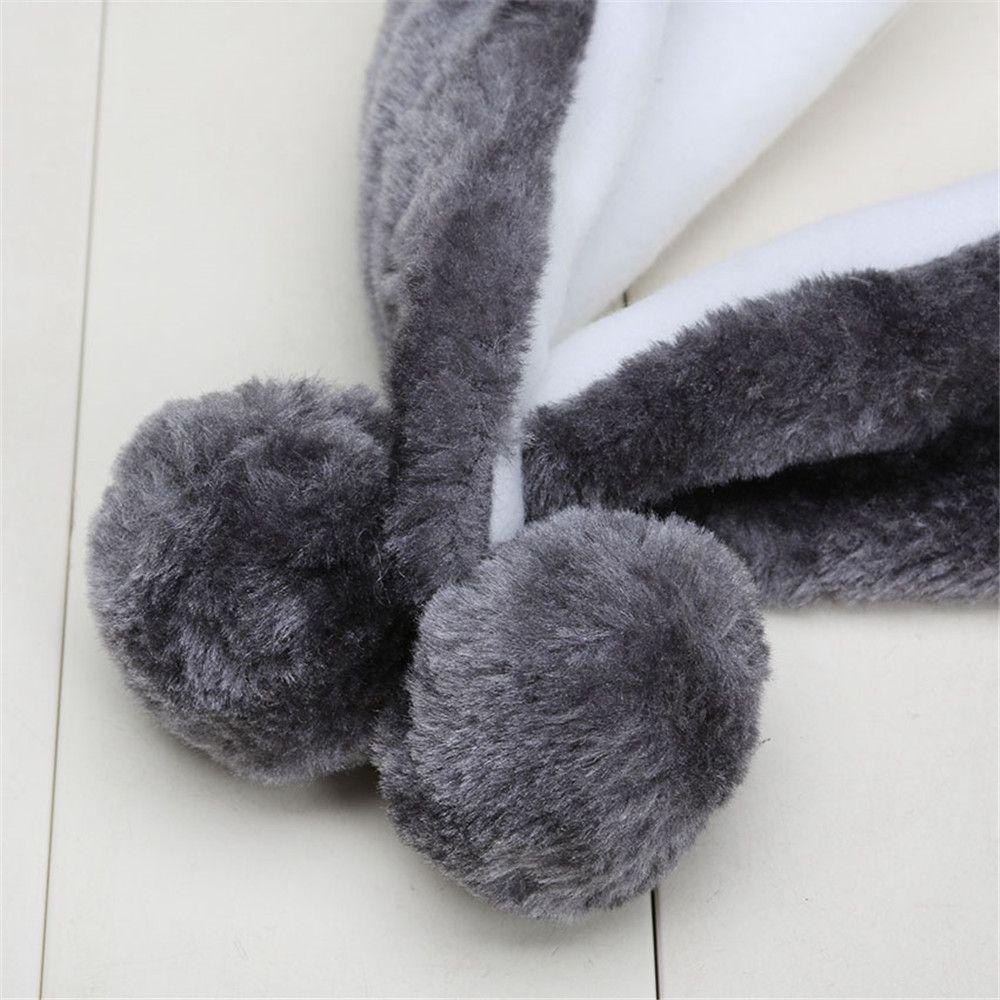 Cartoon Fashion Warm Scarf Kids Cap Soft Earmuff Hat Plush Hat Toys Mascot Huskies Hat