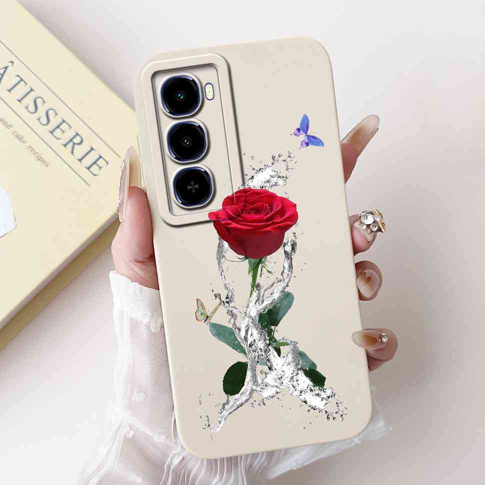 For itel City 100 4G C671L Case Cute Butterfly Rabbit Soft Silicone Back Cover For ITEL City100 4G 6.75" Fashion Bow Phone Shell