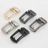 3.1 Clip Buckle Reverse Pull Automatic Buckle Head Zinc Alloy Belt Buckle Belt Head Belt Head System