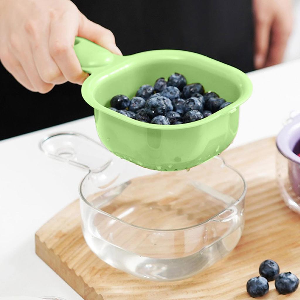 Фруктовые ситечки, ягодные ситечки, двухслойная корзина для сушки на кухню с ручкой, съемная корзина для сушки сита