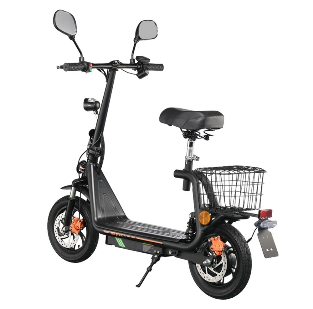 Electric Scooter Twofish M5 Pro 500W Motor Dual Disc Brakes 12" Tire With EEC Certification E-Scooter 48V 13Ah Max Range 30Km
