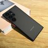 Мягкий по краям чехол для телефона Samsung S24FE/S22Ultra/S23+/Note20U, полное покрытие, матовый