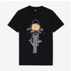 DeuS Ex Machina FronTal MaTchleSS Men S T ShirT Dmw41808h Blk