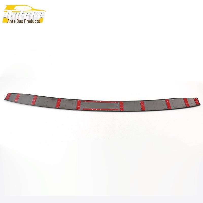 MKX Rear Guard Plate Sequins - Stainless Steel Tailgate Trunk Protection Pedal Decorative Sticker Accessory