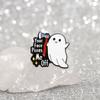 Halloween Ghost Enamel Pins Custom Your Face Pisses Me Off Brooches Lapel Badges Clothes Funny Jewelry Gift for Friends