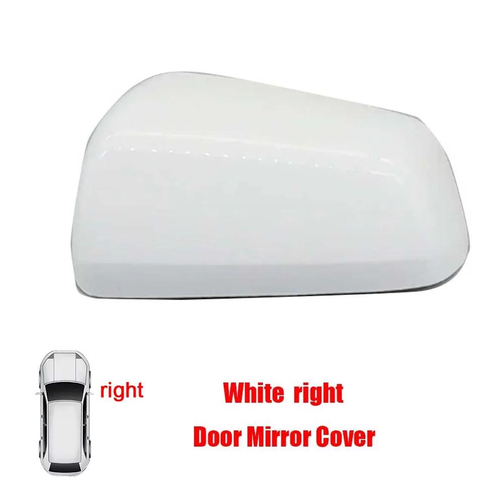 Car Protective Cover Door Mirror Shell For Mitsubishi Evo X Lancer EX 2008-2012 Blue Red White Orange Rearview Accessories