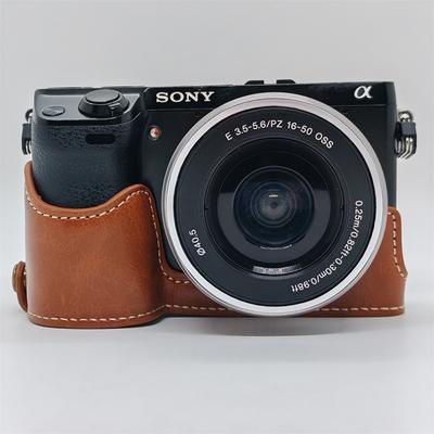 Получехол из ПУ-кожи для камеры Sony NEX7 NEX-7 NEX6 NEX-6 Сумка для камеры Отверстие для батареи Нижняя крышка