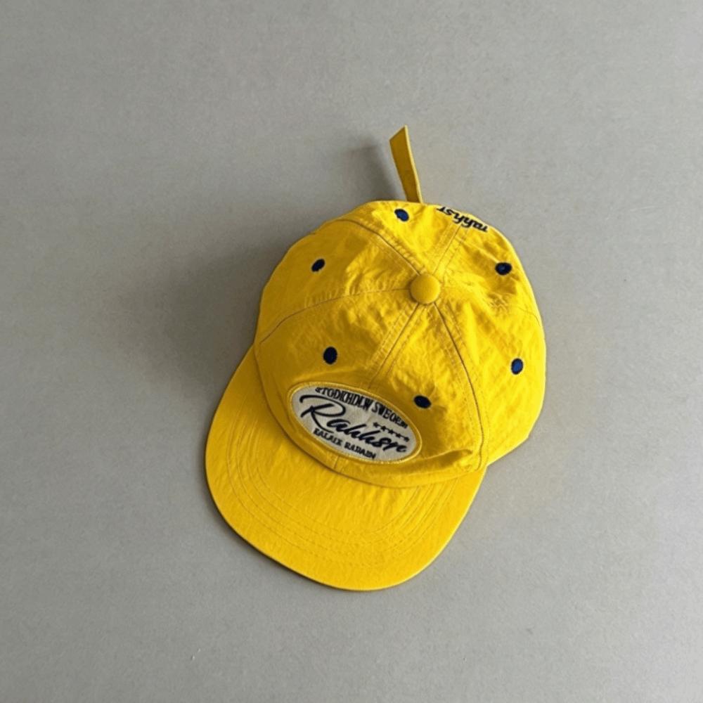 Sun Protection Lightweight Duckbill Cap Embroidered Letters Candy Color Peaked Caps Daily