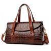 High Quality Crocodile Luxury Leather Handbags Women Bags Designer Vintage Alligator Satchel Tote Lady Shoulder Bag for Women