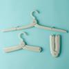 Portable Mini Foldable Clothes Hanger: Non-slip, Windproof Drying Rack for Travel and Business Trips, Lightweight At 40g.