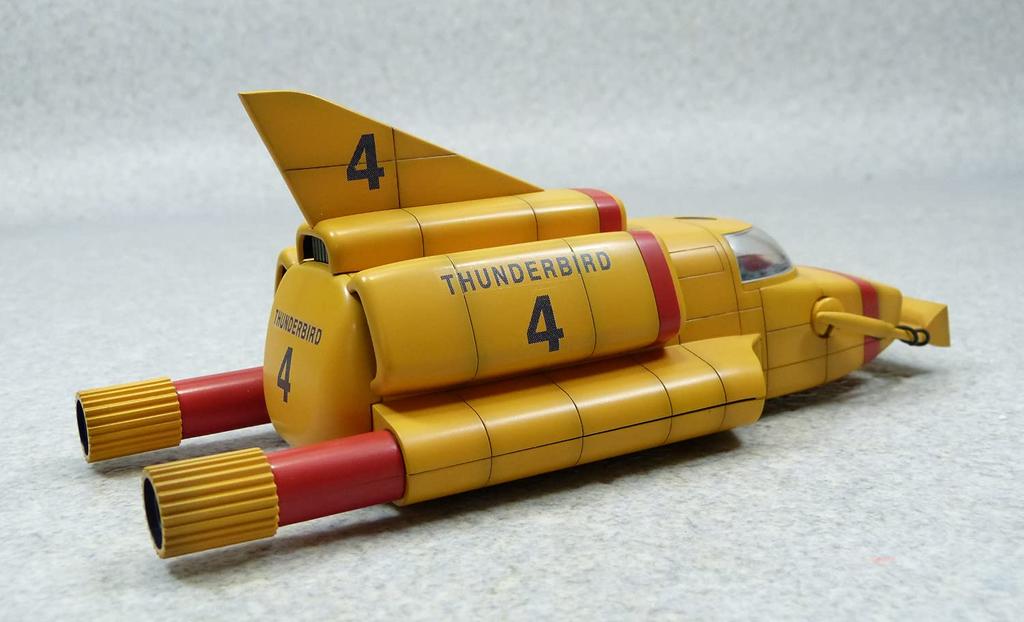 Aoshima Bunka Kyozaisha Thunderbird Thunderbird 4 масштаб пластиковая модель № 4 Нет. 1/48