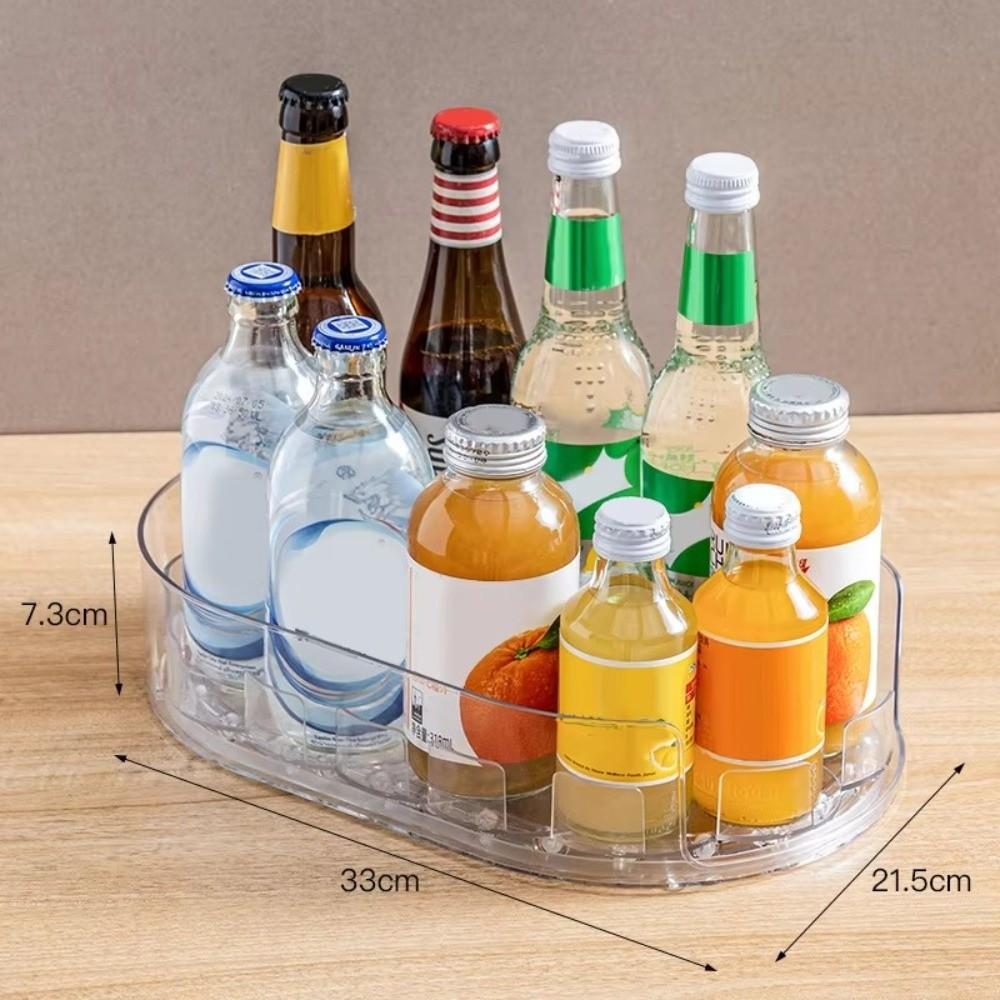 Easily Organize Countertop Organizer Rotating Design Fridge Organizer Bathroom Cabinet