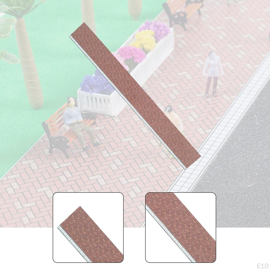 Сделай сам Миниатюрный Кукольный Домик Напольное Покрытие, Декоративное Микропокрытие, Узоры, Плитка для Мебели в Прихожей