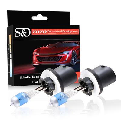 2 шт. 880 881 H27 27 Вт галогенные автомобильные фары супер яркие автомобильные лампы 12 В фары белые