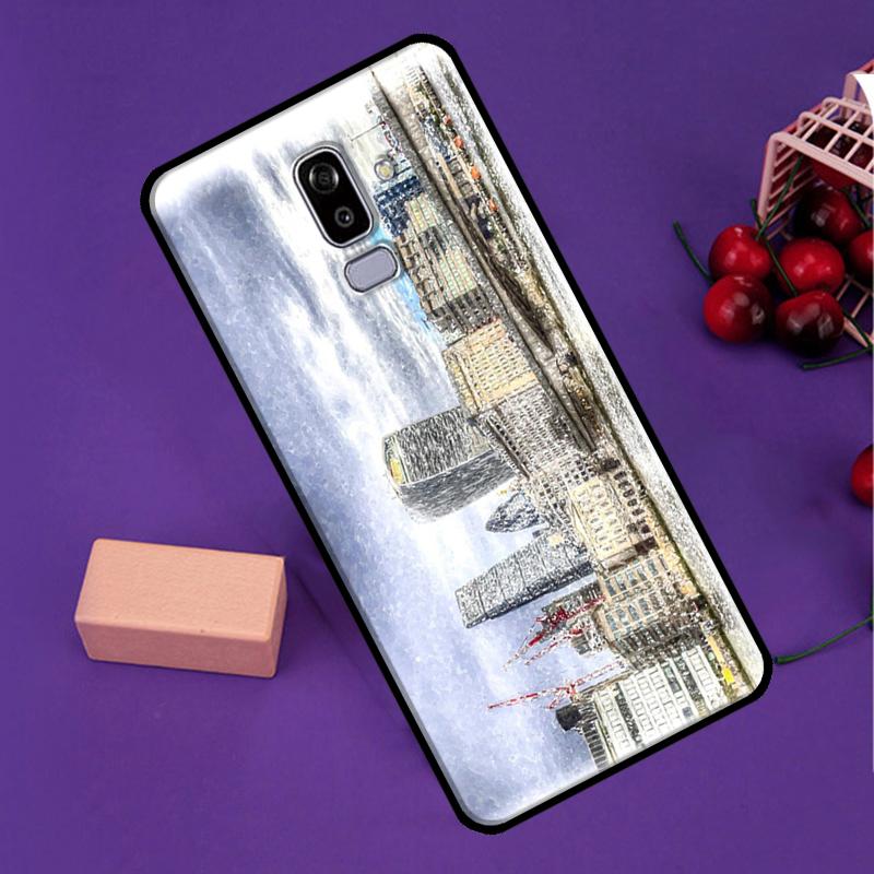 Retro Winter Snow London For Samsung Galaxy M13 M53 M56 M36 M16 M31 M11 M12 M32 M52 M35 M55 M15 M14 M34 M54 M06 Case