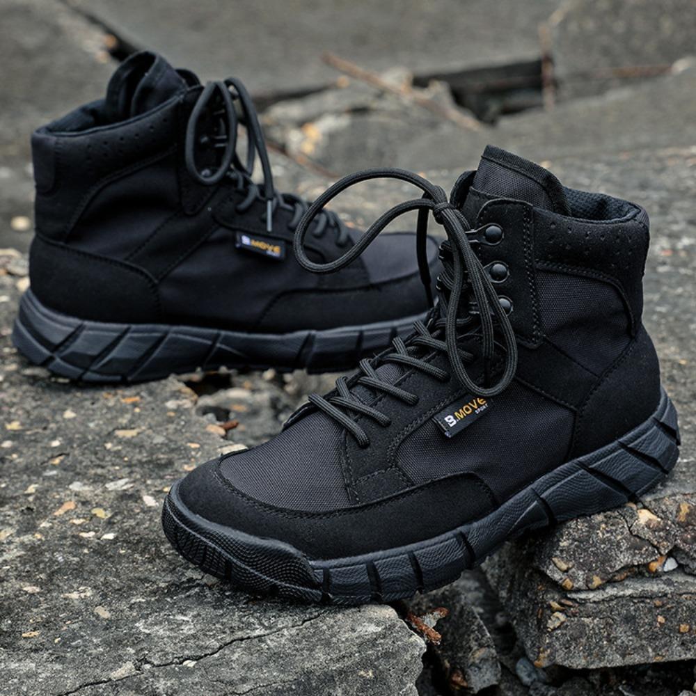 Fashion Spring and Summer Hiking Shoes Outdoor Shoes Wear-resistant Ultra-light Non-slip Hiking Shoes Waterproof Tactical Boot