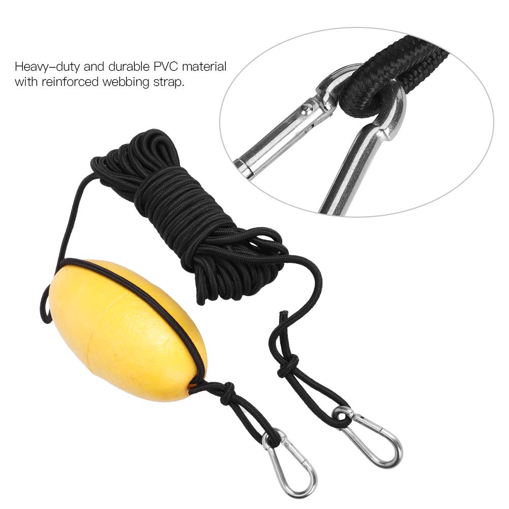 9.8м 32.2фт Рыбалка Дрейфовый Якорь Бросательный Линь Морской Дрейфовый Якорь Портативный Поплавок Буй Аксессуар для Морской Лодки Яхты Каяка