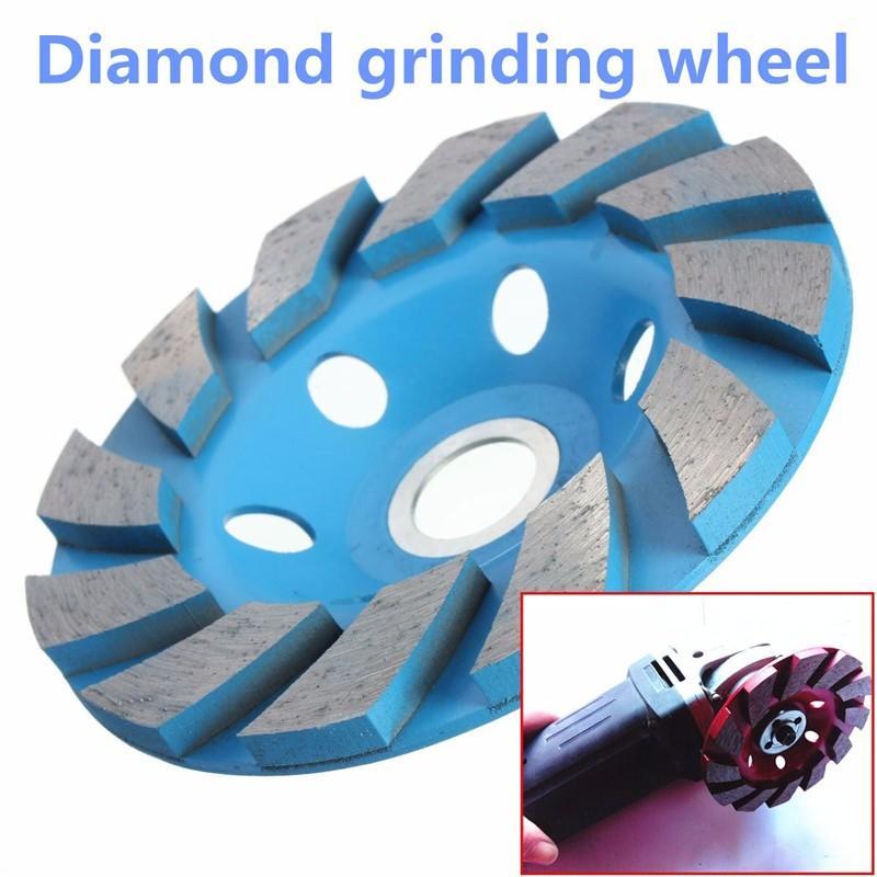 4'' 100mm 6 Hole Diamond Grinding Grinder Wheel Disc Masonry Stone Tool Grinder Hardware Parts WGIL1876a