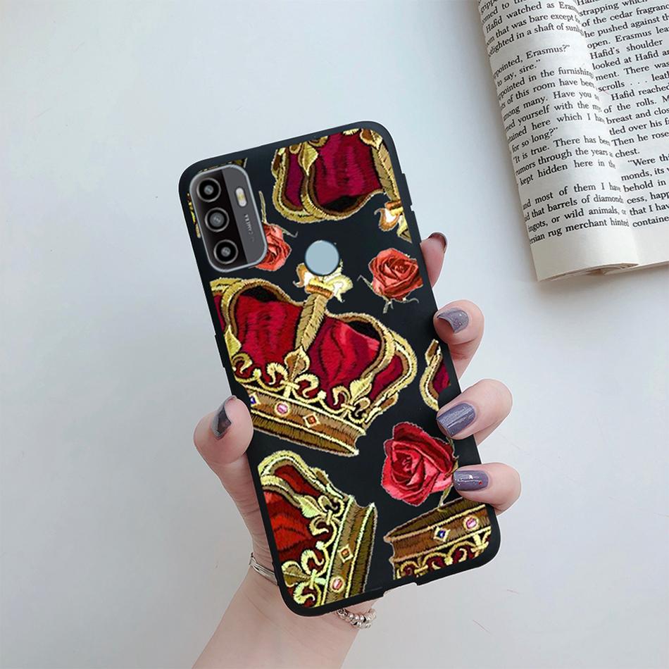 Чехол для OPPO A53S 2020 Мультяшный Coque Сердце Нарисованный Силиконовый Задняя Панель Телефона Для oppo a53s A 53s A53 s oppoa53 2020 Чехол-Ракушка