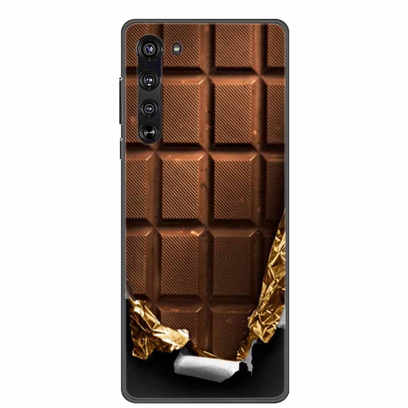 Чехол для Motorola Edge 2020 Животные Силиконовый Мягкий ТПУ Чехол для Телефона Для Moto Edge 5G Funda XT2063-2 Ударопрочный Волк Новый Capa