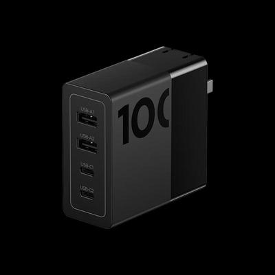 Lenovo Быстрое зарядное устройство ThinkPlus 100 Вт GaN с несколькими портами