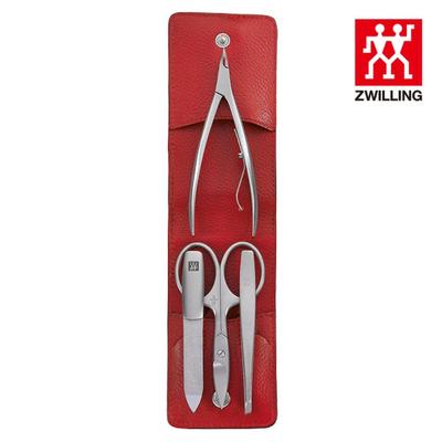 [Zwilling] TWINOX Набор для ухода за ногтями в кожаном кармане, 5 предметов (HK97267-002)