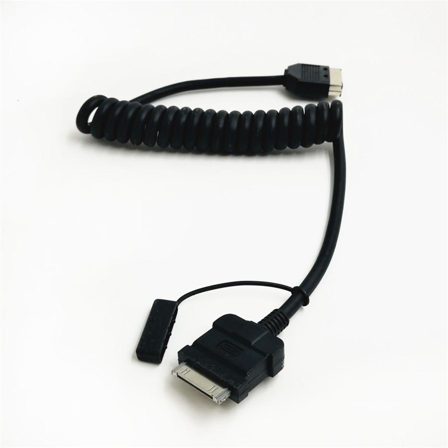 Для Jaguar Land Rover Ipod Iphone 4S Адаптер Медиаинтерфейса Кабель Aux