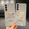 Прозрачный чехол для Samsung Galaxy S22 S20 FE S21 S10 S9 Plus Note 20 Ultra 10 Lite 9, мягкий чехол из ТПУ для телефона с рисунком маленького принца