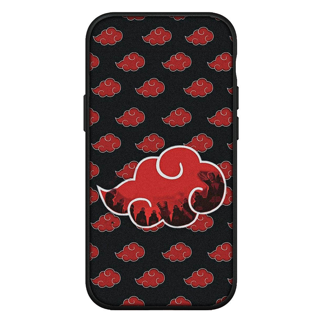 Для iPhone 16 15 X XR Samsung Galaxy S24 S23 Plus Xiaomi Redmi Note 13 12 11 Pro Max 9 10 14 OPPO Huawei чехол Akatsuki Pain Наруто Итачи чехол для телефона