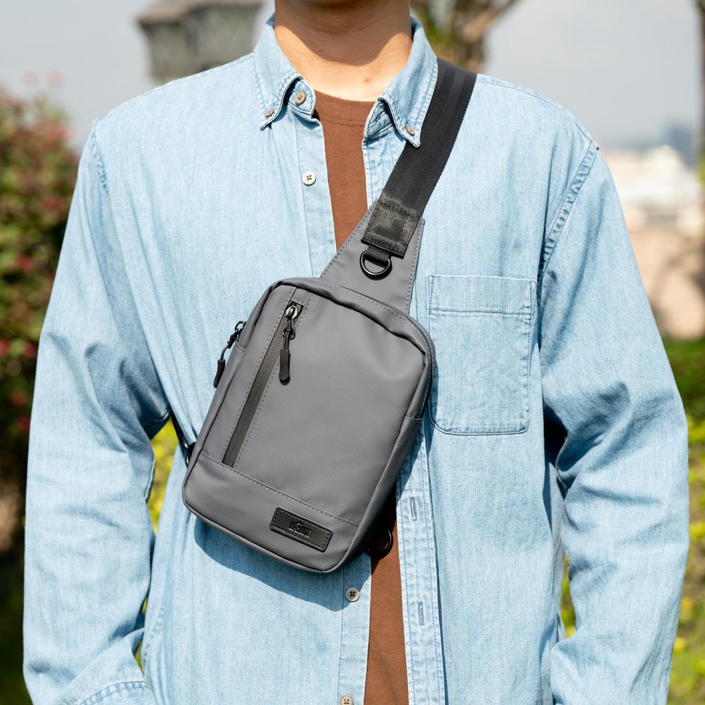 KIWIFOTOS Сумка-кроссбоди для корпуса и плеча для смартфона, Сумка-кроссбоди для смартфона, Мобильный телефон, Мелкие предметы, Регулируемая, Большая, Идеально подходит для улицы, Серая сумка, Сумка, Сумка, Сумка, Унисекс,