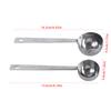 2PCS 304Stainless Steel Tablespoon Measuring Spoon with Long Handle Measuring Utensils for Grinding Coffee and Baking